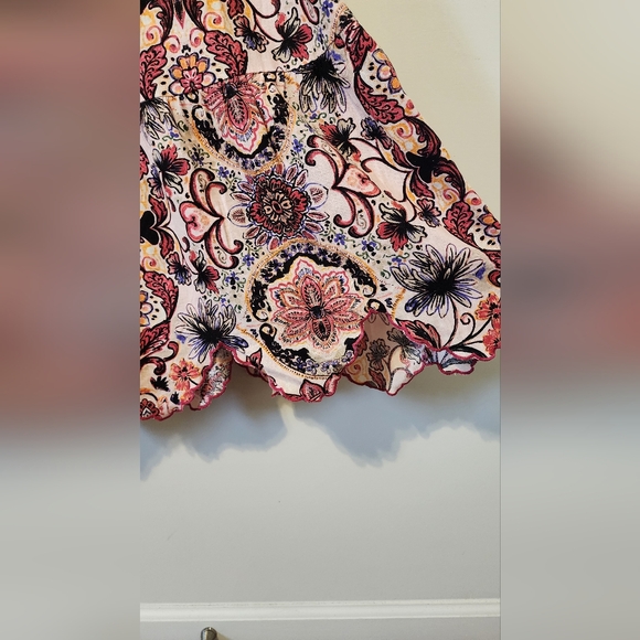 NWT Lane Bryant Floral Dress size 16 Pink and Blacl - Picture 6 of 7